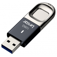 Lexar LJDF35-128BNL Jumpdrive Fingerprint F35 128 GB USB 3.0 Flash Drive