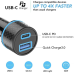 Автомобильное зарядное устройство QGEEM USB 36W USB + USB-C