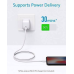 Anker Powerline II USB C to Lightning Cable White 1.8 m (A8632021)