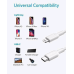 Anker Powerline II USB C to Lightning Cable White 1.8 m (A8632021)