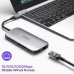 VAVA USB C Hub 9-in-1 Adapter with PD Power Delivery, 4K USB C to HDMI, USB 3.0 Ports,1Gbps (VA-UC006) 