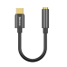 Baseus Type-C Male to 35mm Female adapter L54 - Black / Gray