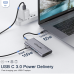 Адаптер USB C Hub QGeeM 7 in 1 HDMI / USB 3.0 / TF Card Адаптер USB C Hub QGeeM 7 in 1 HDMI / USB 3.0 / TF Card