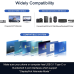 Адаптер USB C Hub QGeeM 7 in 1 HDMI / USB 3.0 / TF Card Адаптер USB C Hub QGeeM 7 in 1 HDMI / USB 3.0 / TF Card