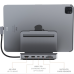Satechi Aluminum Stand Hub for iPad Pro Space Gray (ST-TCSHIPM)