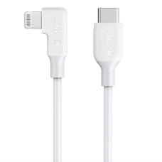 Кабель Anker USB-C to 90 Degree Lightning Cable White 0.9m (Y2360) Кабель Anker USB-C to 90 Degree Lightning Cable White 0.9m (Y2360)