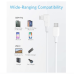 Кабель Anker USB-C to 90 Degree Lightning Cable White 0.9m (Y2360) Кабель Anker USB-C to 90 Degree Lightning Cable White 0.9m (Y2360)
