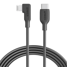 Кабель Anker USB-C to 90 Degree Lightning Cable Black 0.9m (Y2360011) Кабель Anker USB-C to 90 Degree Lightning Cable Black 0.9m (Y2360011)