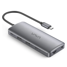 VAVA USB C Hub 11-in-1 with 100W PD, HDMI 4K, SD/TF Card Slot, Ethernet  (VA-UC018) 