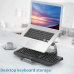 Підставка-хаб з ARGB підсвічуванням Vencci Laptop Stand with Hub 8in1 (A6P)