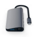 Satechi Aluminum Type-C Multimedia Adapter Space Gray (ST-TCMM8PAM)
