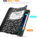 Чохол Fintie для iPad Pro 11 (2018/2020/2021) Composition Book Black