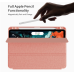 Soke iPad Pro 11 Inch 2018 Case with Pencil Holder, Premium Trifold Case - Rose Gold