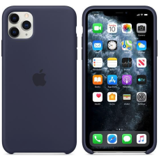Apple iPhone 11 Pro Max Silicone Case - Midnight Blue (MWYW2) 