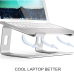 Подставка для ноутбука BESIGN / Soundance Laptop Stand Aluminum Silver