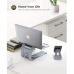 Подставка для ноутбука Lamicall Ergonomic Aluminum Laptop Stand Gray (LN01) Подставка для ноутбука Lamicall Ergonomic Aluminum Laptop Stand Gray (LN01)