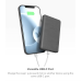 Магнітна батарея Mophie Snap+ Juice Pack Mini MagSafe 5000mAh Black (SNP-JP-MINI-5K-M2)