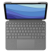 Logitech Combo Touch Keyboard Case for iPad Pro 11" 2021/2020/2018 Oxford Gray (920-010095)