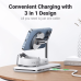 Зарядний пристрій UGREEN 3-in-1 Magnetic Wireless Charger White (CD278)