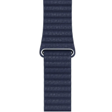 Apple Ремешок кожаный Watch 42mm/44mm Leather Loop Diver Blue Medium (MGXC3)