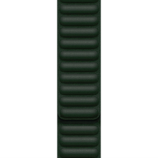 Apple Sequoia Green Leather Link M/L (ML803) для Watch 44/45mm