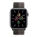 Apple Watch SE GPS + Cellular 44mm S. Gray Aluminum Case w. Tornado/Gray Sport Loop (MKRT3)
