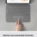 Logitech Combo Touch Keyboard Case for iPad Air 4 10.9" Oxford Gray (920-010260)